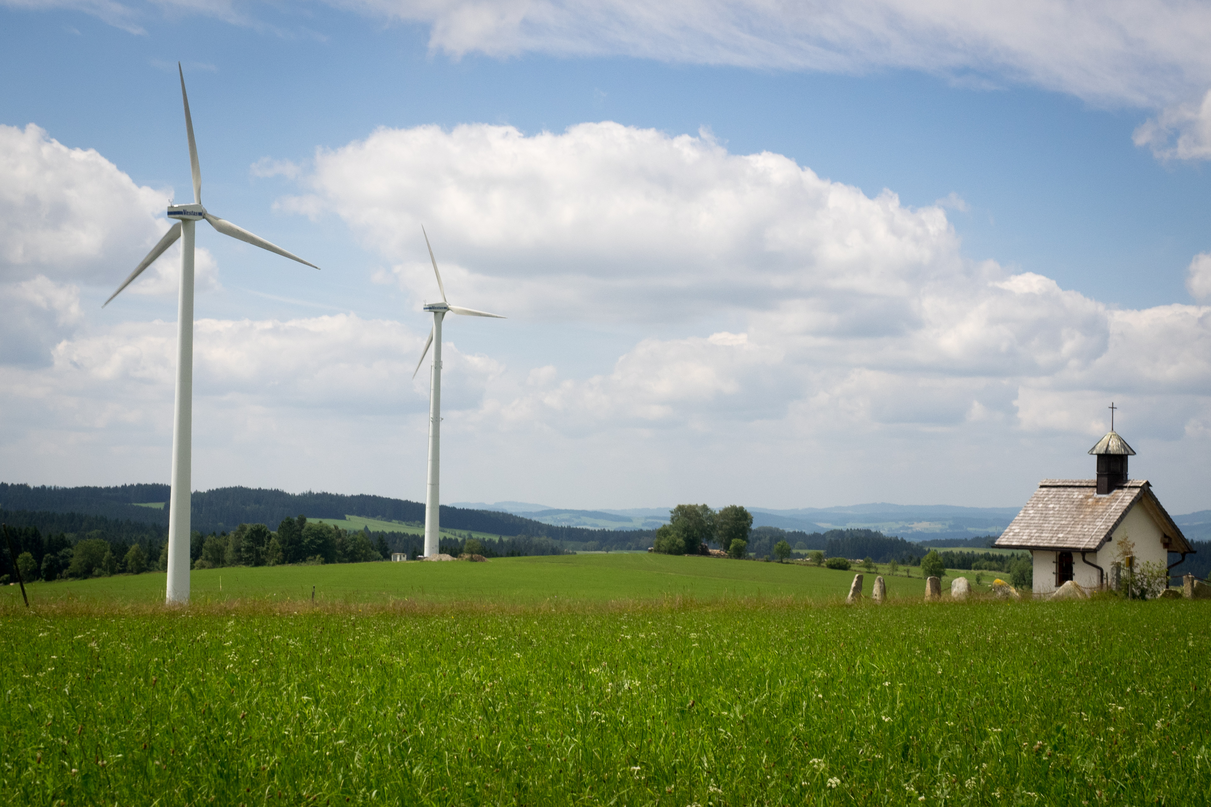 Windpark Spörbichl in Windhaag bei Freistadt