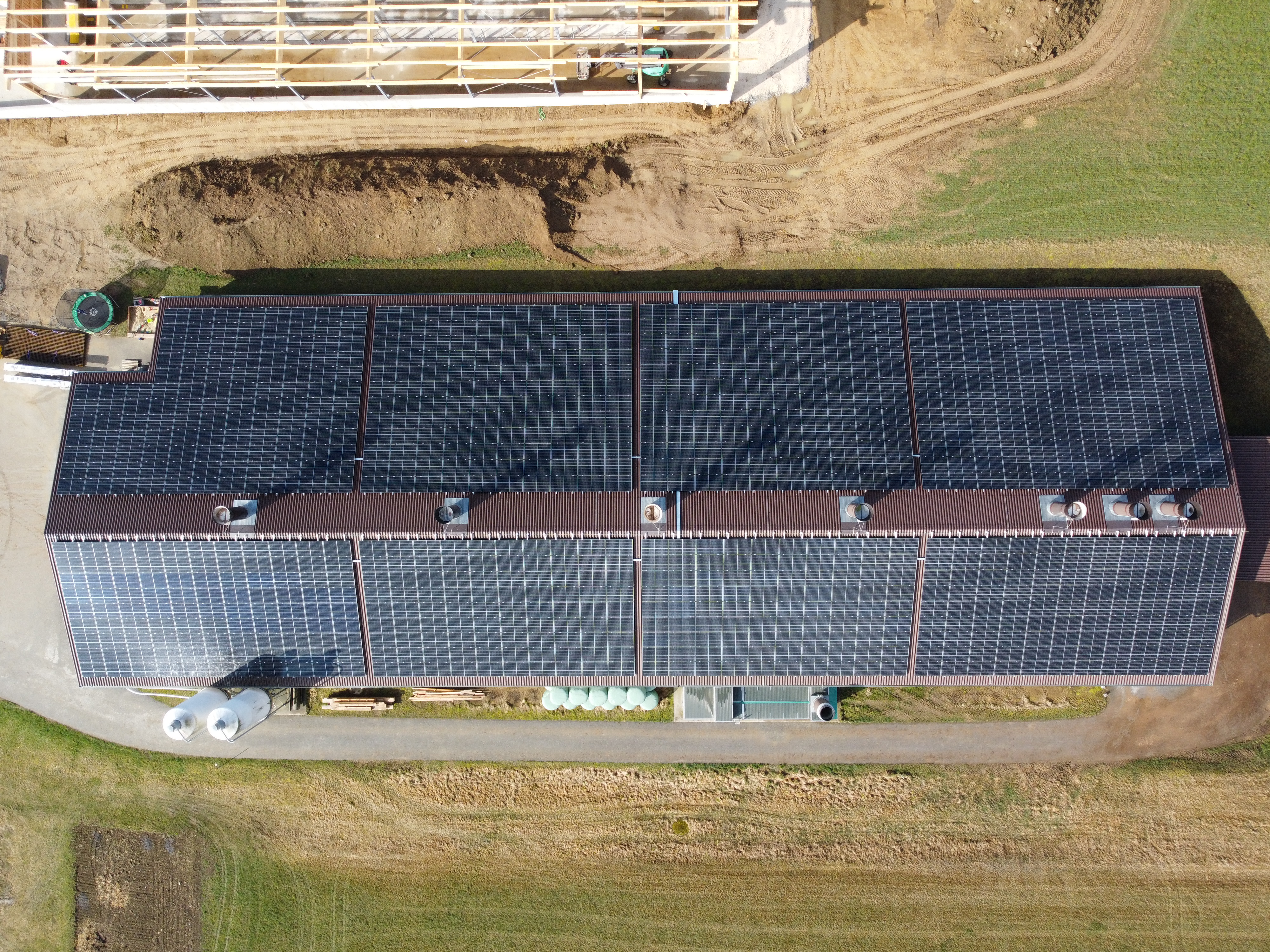PV-Dachanlage Unterpaßberg in Grünbach